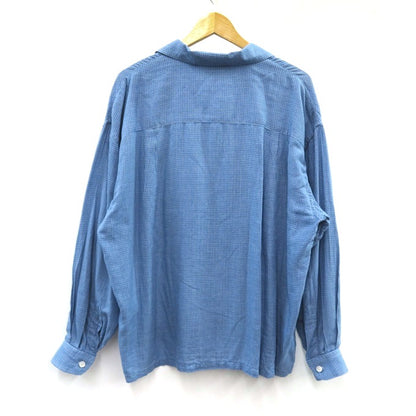 COOTIE PRODUCTIONS Double Gauze Oversized Check Shirt Size S