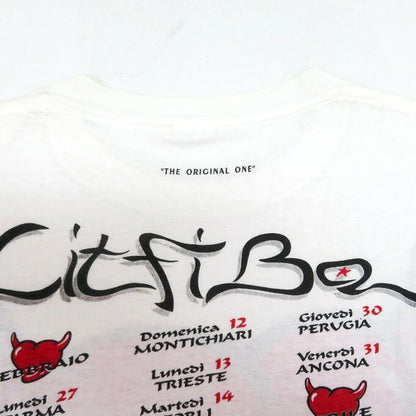 Litfiba 1995 Tour Band T-Shirt White Size XXL