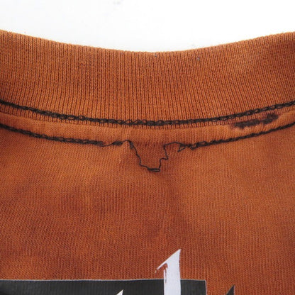 VANDAL FAITHLESS ORDER Tie-Dye Long Sleeve T-Shirt Orange Size M