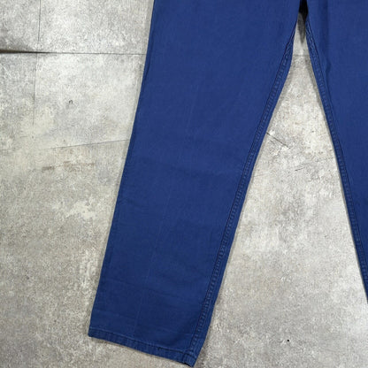 Adolphe Lafont 50s 60s French Work Pants Blue Size 50