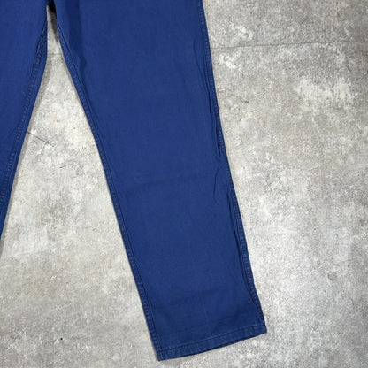 Adolphe Lafont 50s 60s French Work Pants Blue Size 50