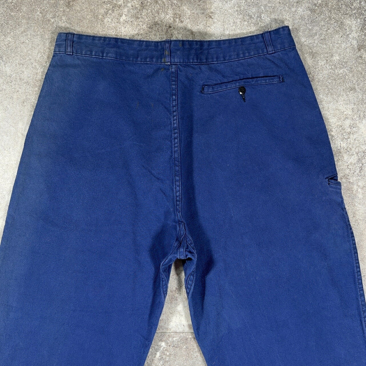 Adolphe Lafont 50s 60s French Work Pants Blue Size 50