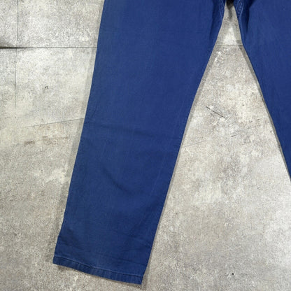 Adolphe Lafont 50s 60s French Work Pants Blue Size 50
