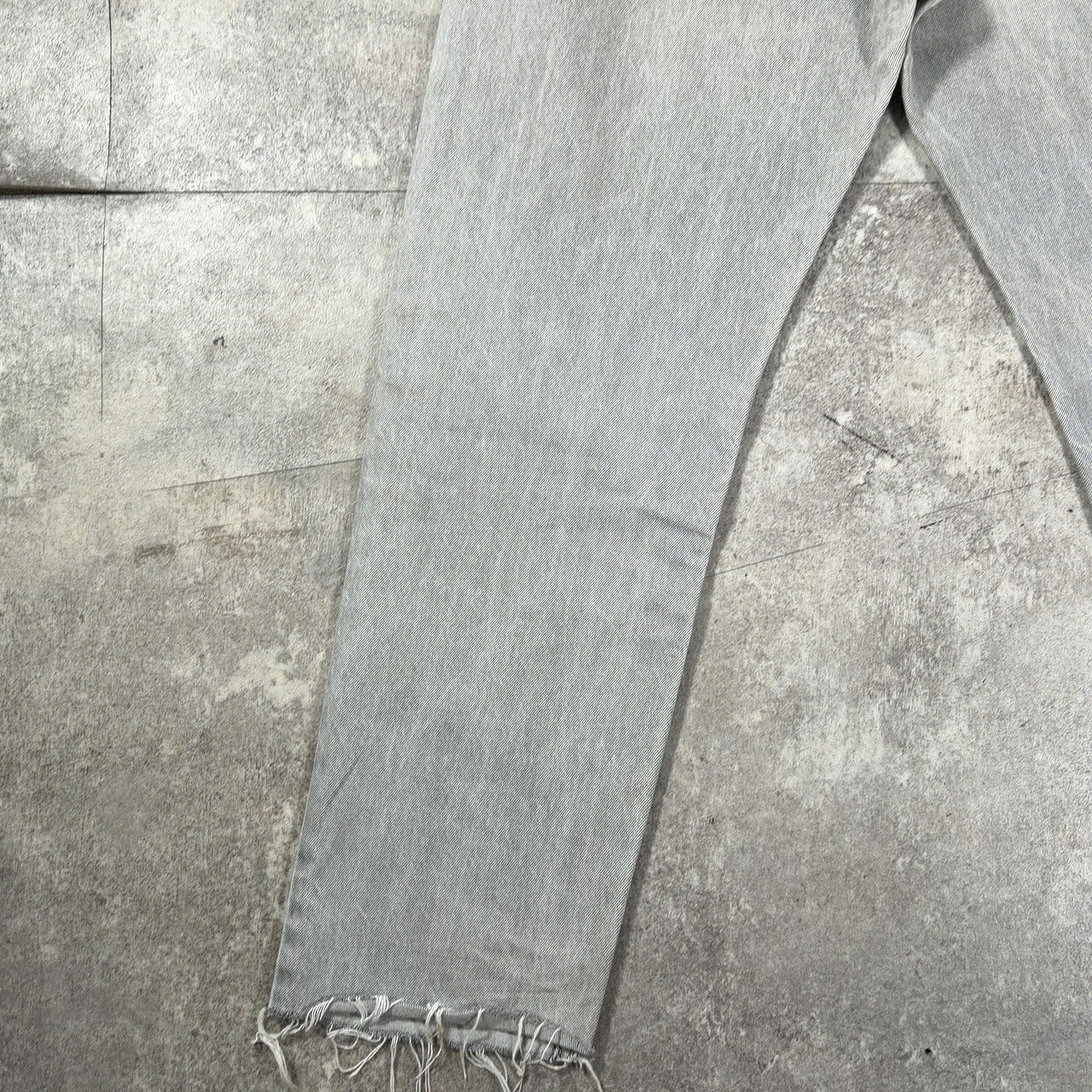 LEVI'S 80s Vintage 508 Pre-dyed UK Made Gray Denim Size W36