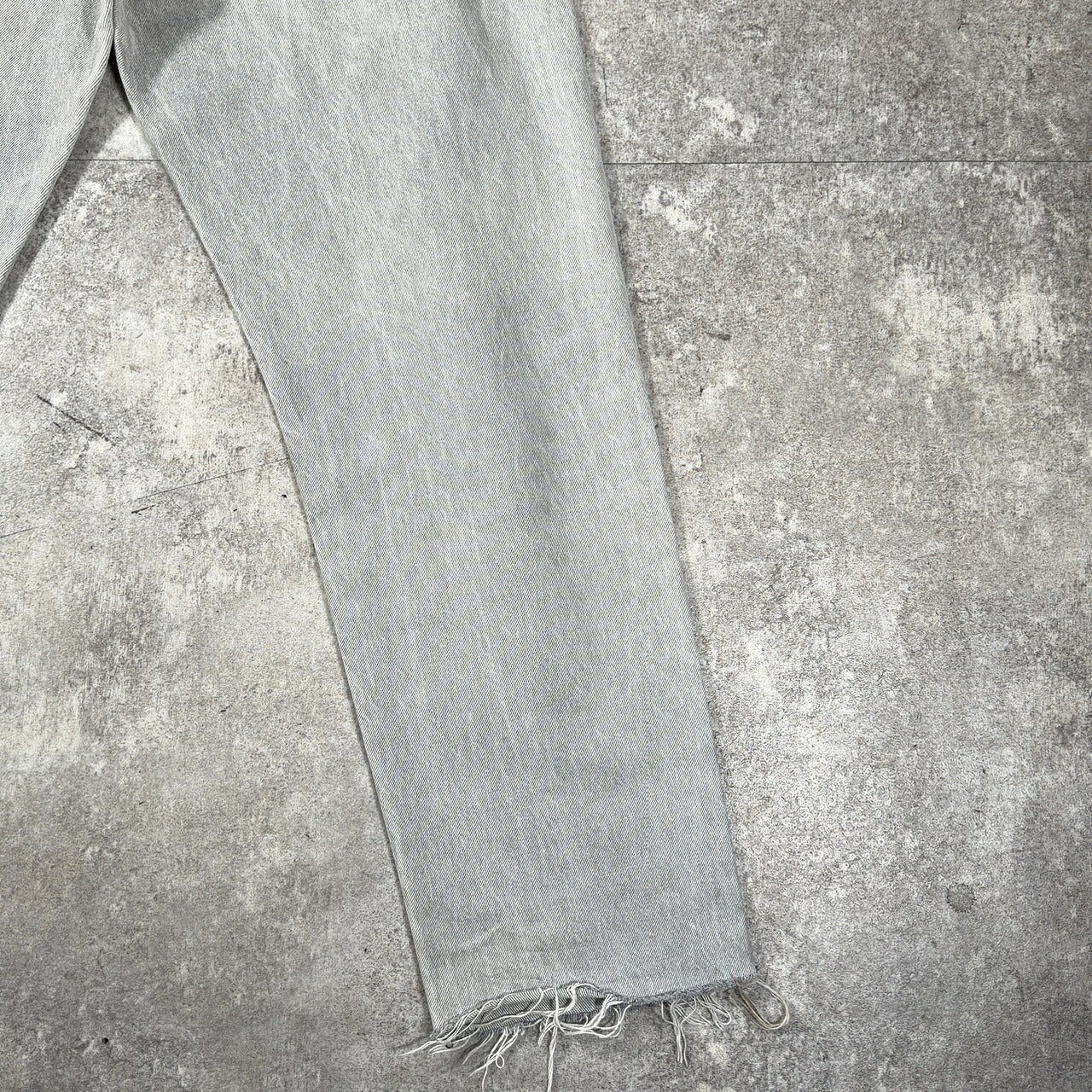 LEVI'S 80s Vintage 508 Pre-dyed UK Made Gray Denim Size W36