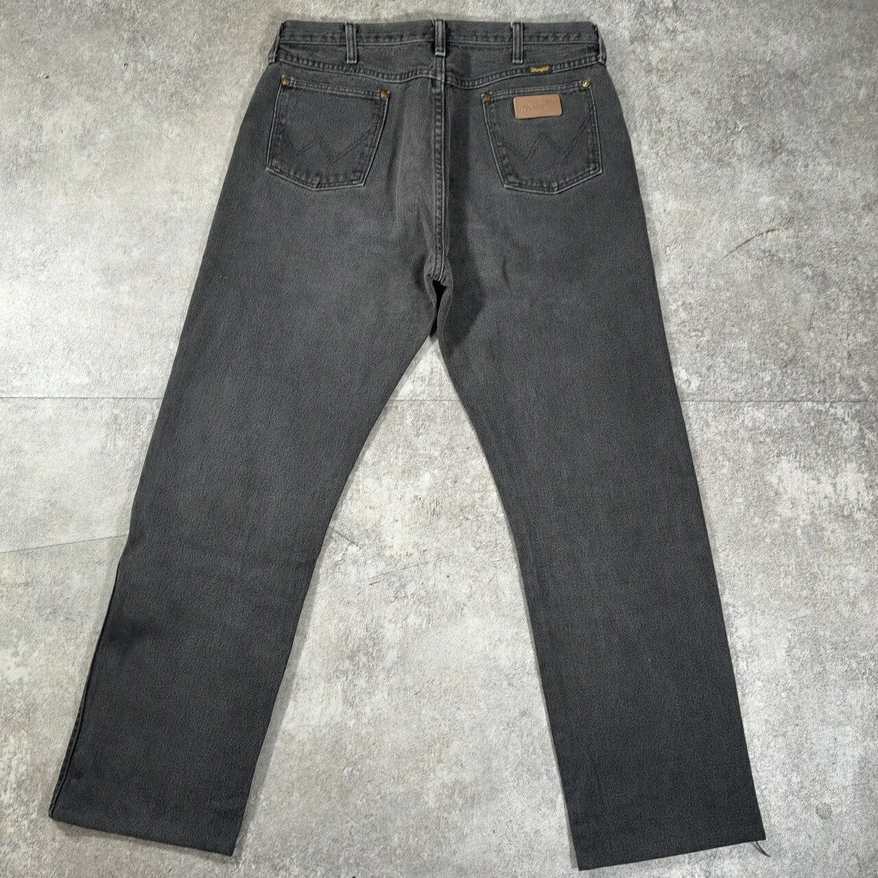 WRANGLER 90s 13MWZWK Black Denim Jeans USA Made Size W36