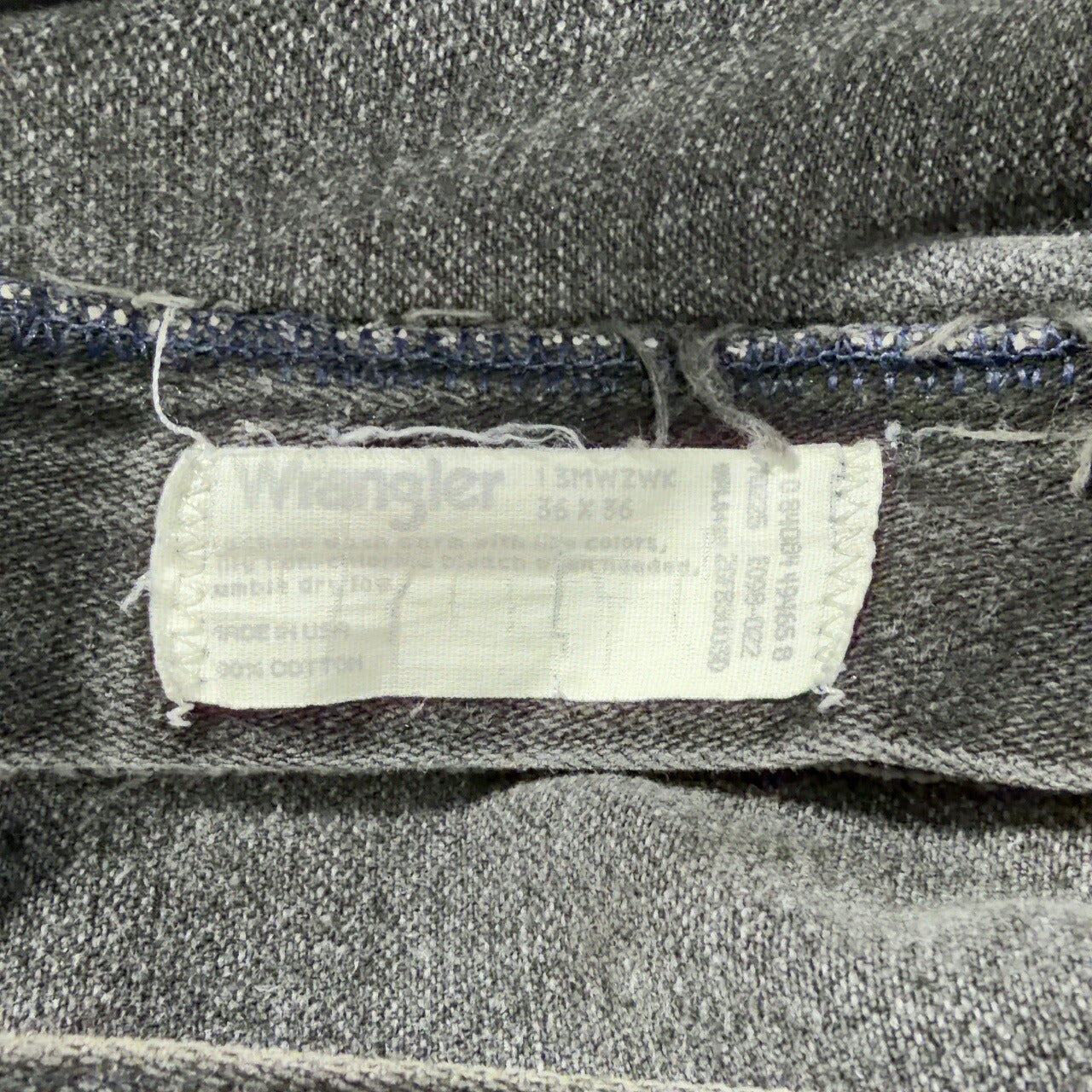 WRANGLER 90s 13MWZWK Black Denim Jeans USA Made Size W36
