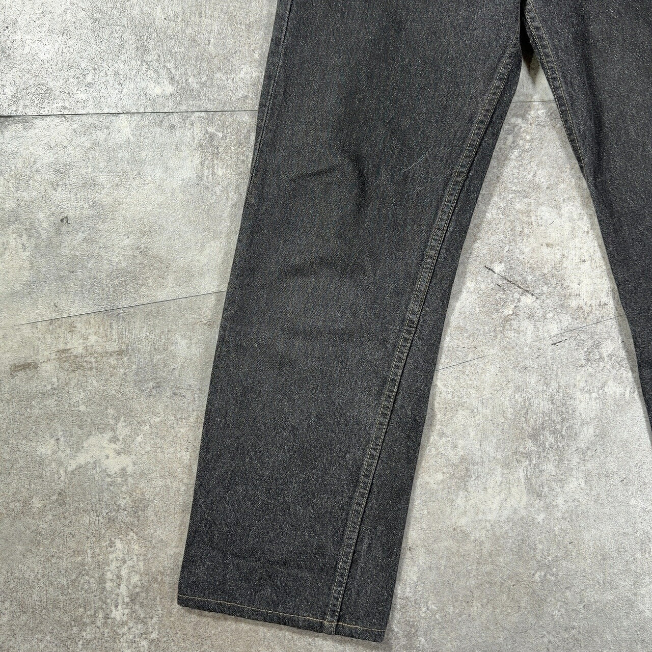 LEVI'S 90s 501 Pre-Dyed Black Denim Jeans USA Made Size W29