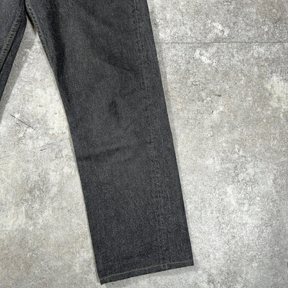 LEVI'S 90s 501 Pre-Dyed Black Denim Jeans USA Made Size W29