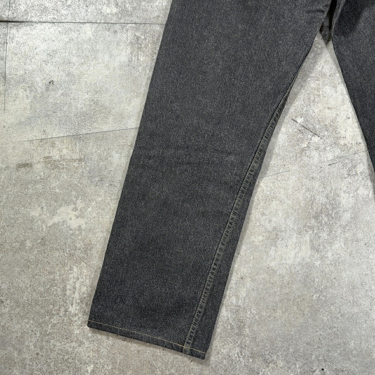 LEVI'S 90s 501 Pre-Dyed Black Denim Jeans USA Made Size W29