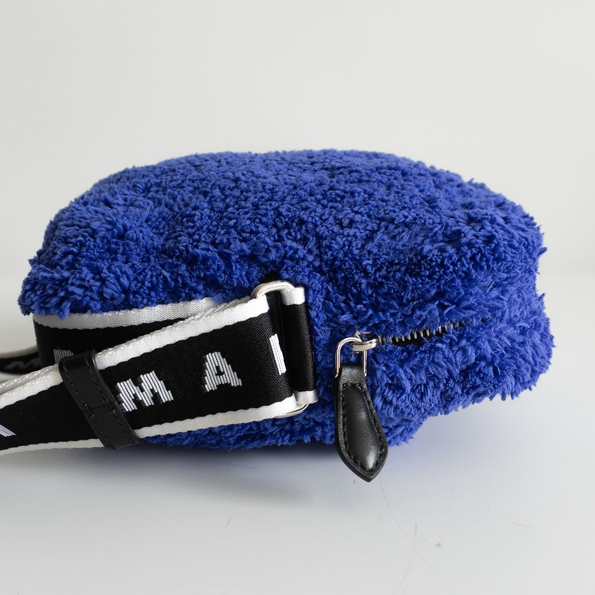 Marni Logo Strap Fleece Shoulder Bag