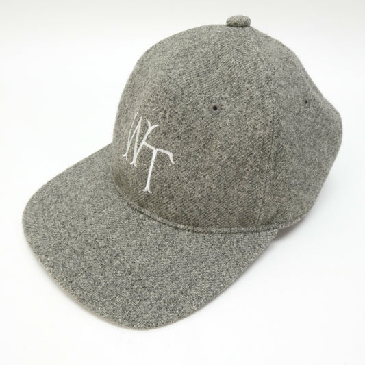 WTAPS 24AW Gray Embroidered Poly Twill Cap Size ONE SIZE