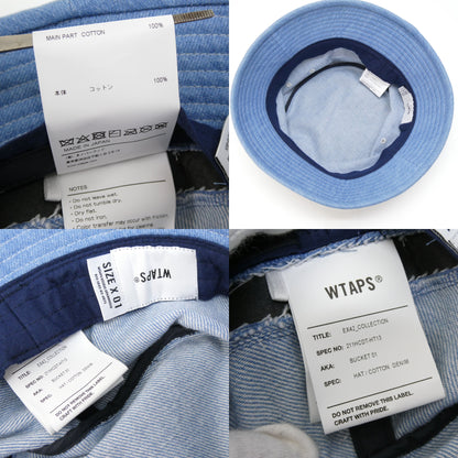 WTAPS 21SS Indigo Blue Bucket Hat Size ONE SIZE