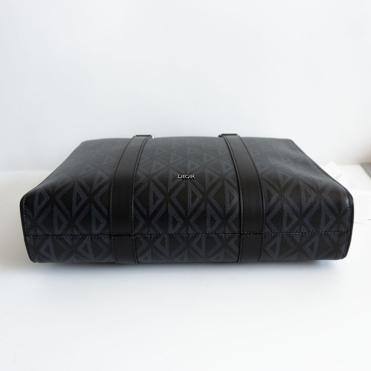 Dior x PVC CD Diamond 2-Way Briefcase Bag