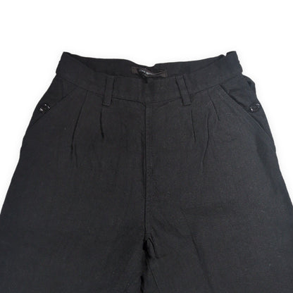JUNYA WATANABE 14SS Linen-Like 2-Tuck Pants Black Size XS