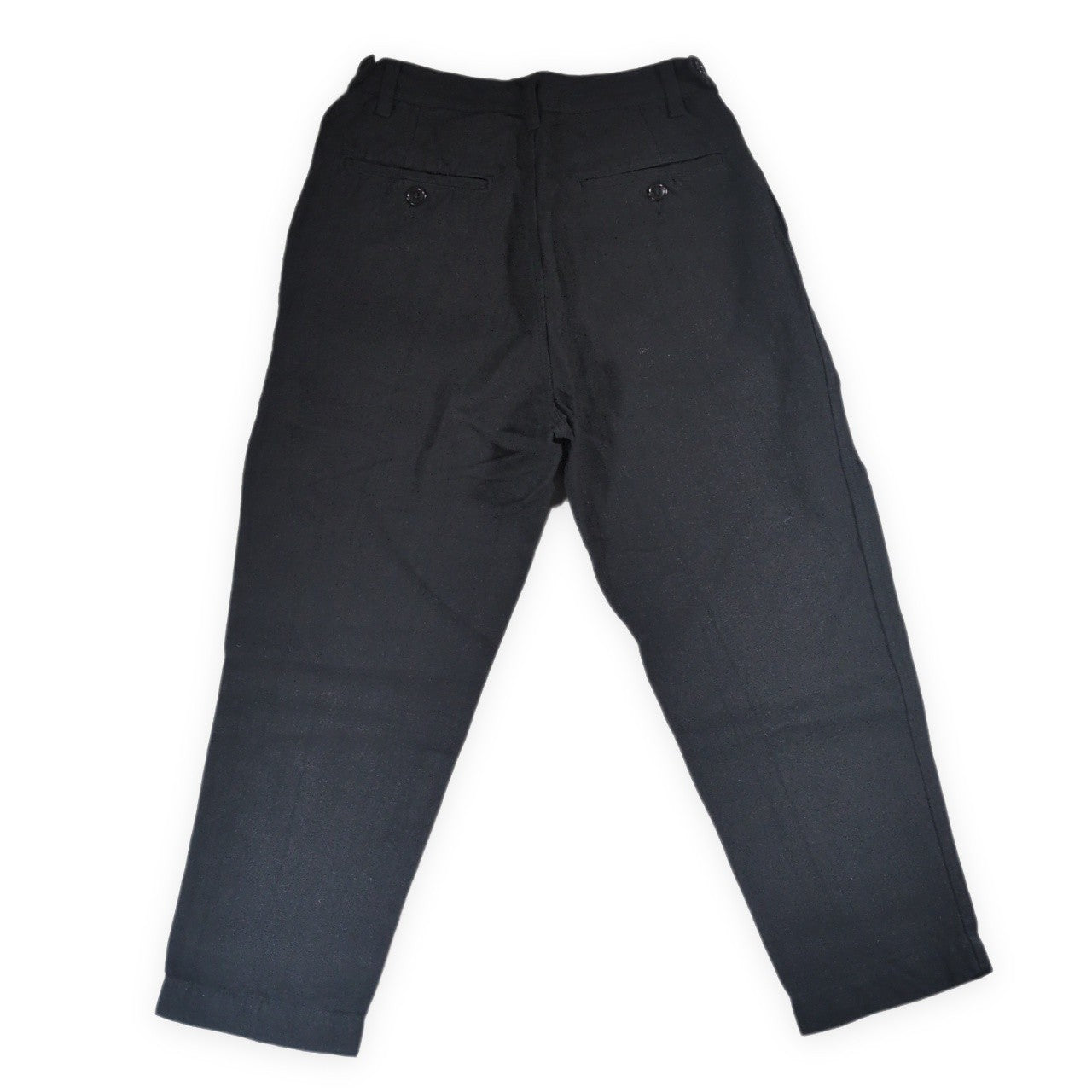 JUNYA WATANABE 14SS Linen-Like 2-Tuck Pants Black Size XS