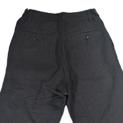 JUNYA WATANABE 14SS Linen-Like 2-Tuck Pants Black Size XS