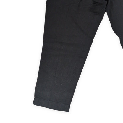 JUNYA WATANABE 14SS Linen-Like 2-Tuck Pants Black Size XS