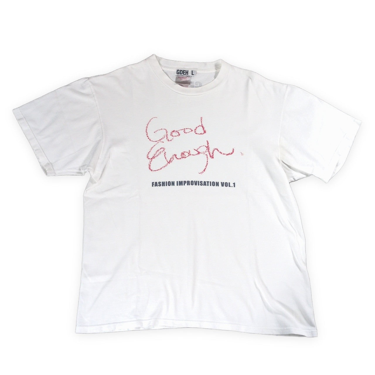 GOODENOUGH 90s ONEITA Graphic T-Shirt White Size L
