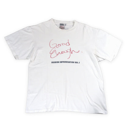 GOODENOUGH 90s ONEITA Graphic T-Shirt White Size L