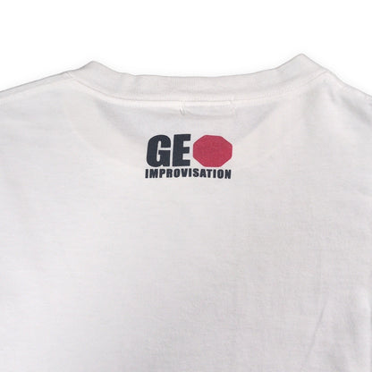 GOODENOUGH 90s ONEITA Graphic T-Shirt White Size L