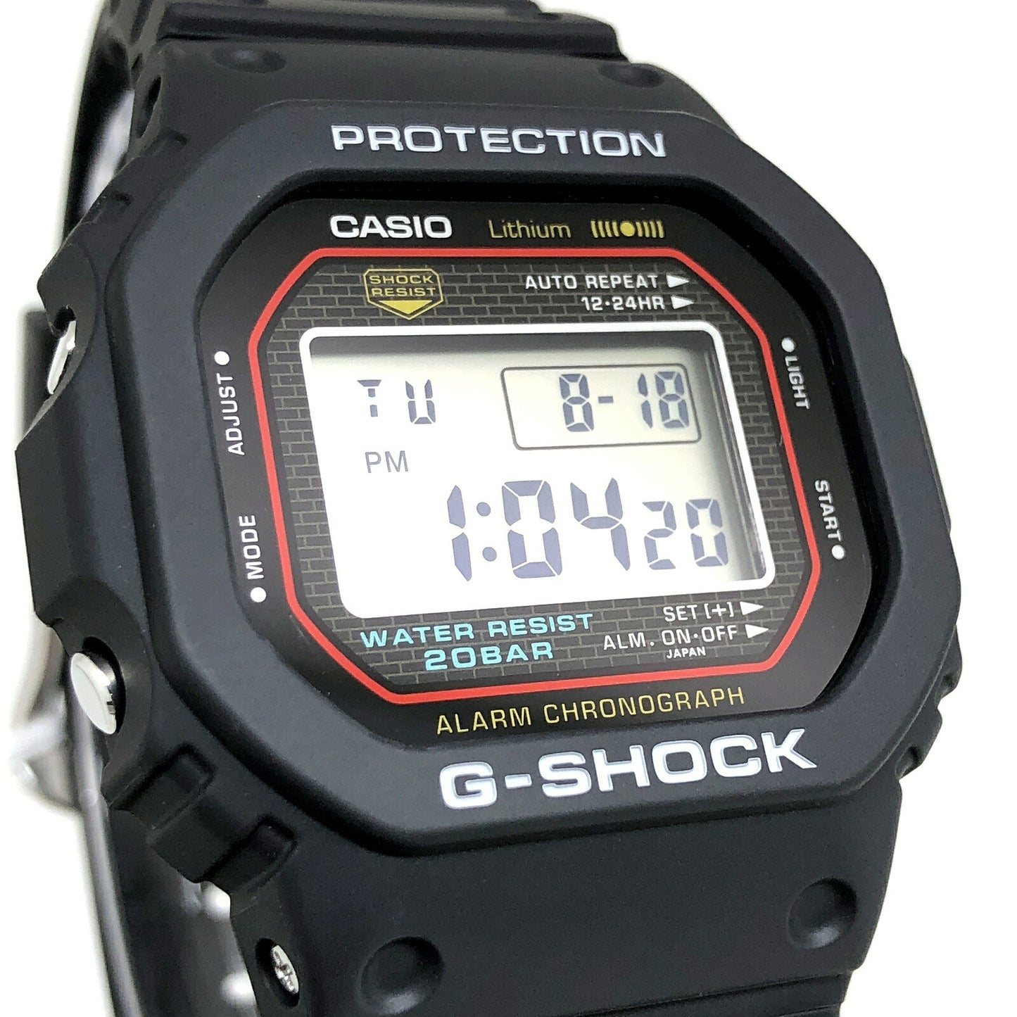 Casio G-SHOCK DW-5000R-1A Reissue Plastic Size ONE SIZE
