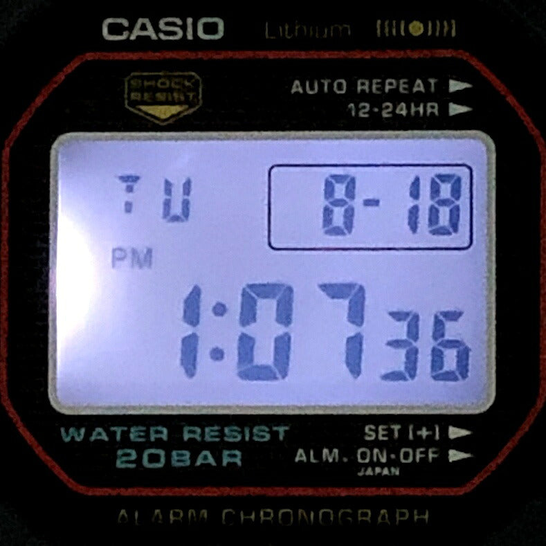 Casio G-SHOCK DW-5000R-1A Reissue Plastic Size ONE SIZE