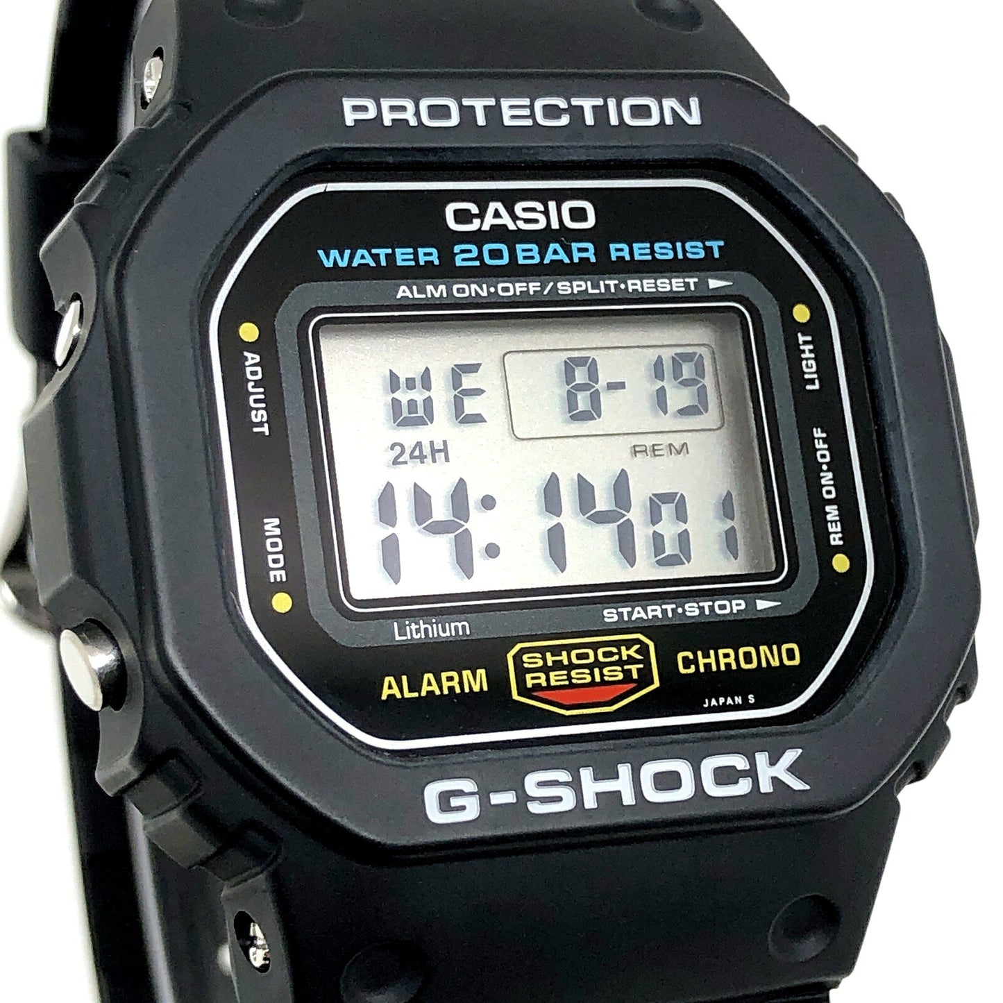 Casio G-SHOCK DW-5600C-1 Vintage Speed Watch Size ONE SIZE