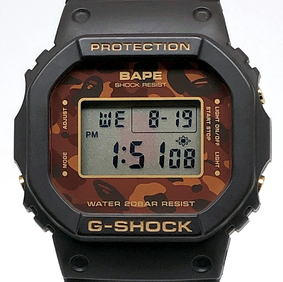 Casio G-SHOCK A BATHING APE BAPE DW-5600 Watch Size ONE SIZE