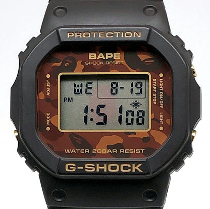 Casio G-SHOCK A BATHING APE BAPE DW-5600 Watch Size ONE SIZE