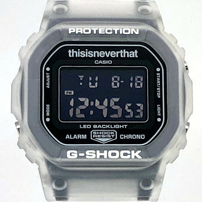 Casio G-SHOCK DW-5600TNT-7 Watch White Size ONE SIZE