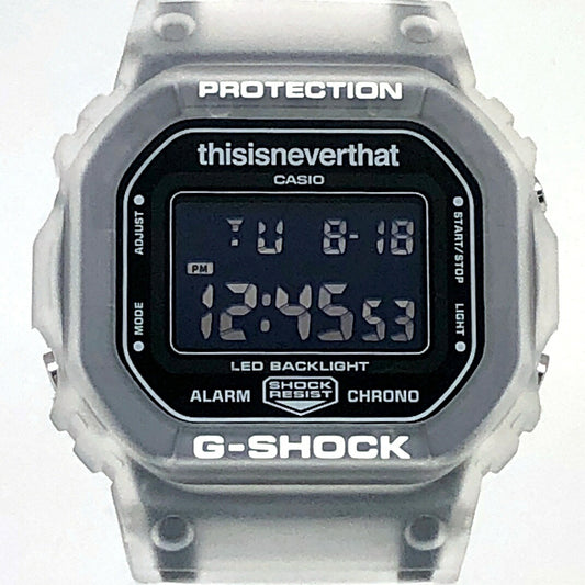 Casio G-SHOCK DW-5600TNT-7 Watch White