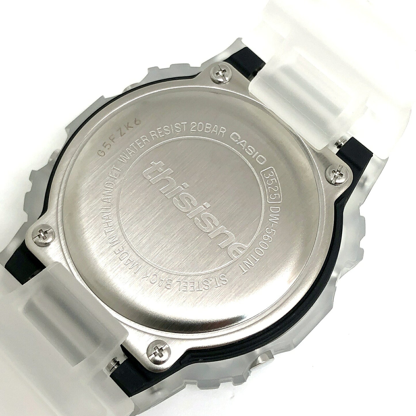 Casio G-SHOCK DW-5600TNT-7 Watch White Size ONE SIZE