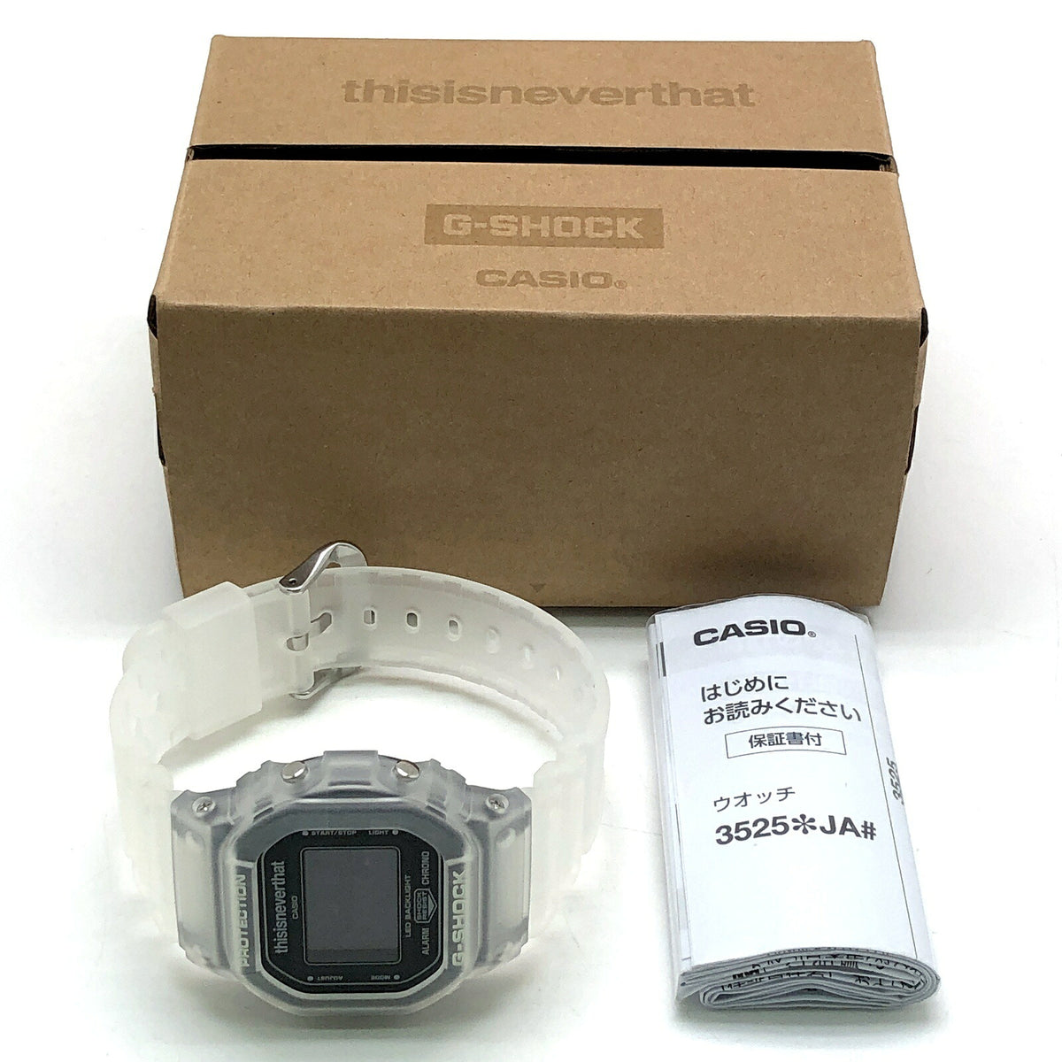 Casio G-SHOCK DW-5600TNT-7 Watch White Size ONE SIZE