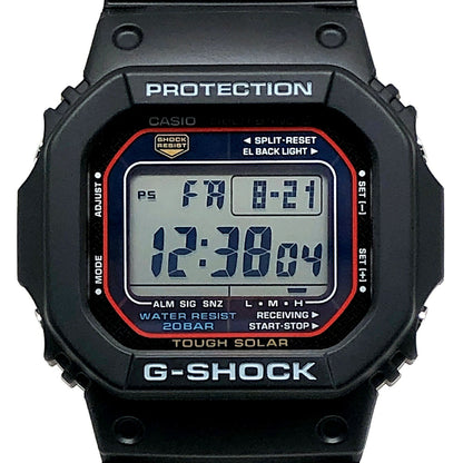 Casio G-SHOCK GW-M5600-1 Radio Tough Solar ONE Size ONE SIZE