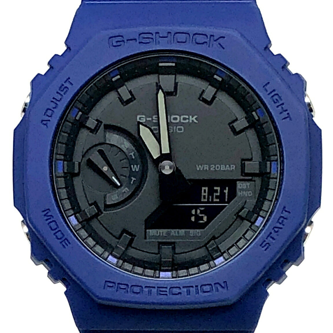 G- SHOCK GA-2100-2A Octagon Casioak Watch Navy Size ONE SIZE