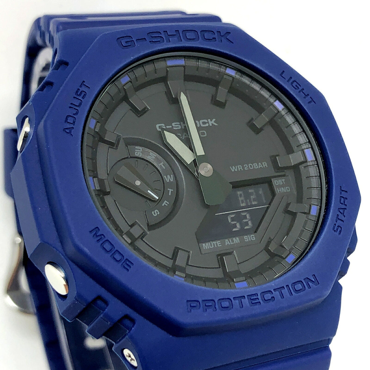 G- SHOCK GA-2100-2A Octagon Casioak Watch Navy Size ONE SIZE