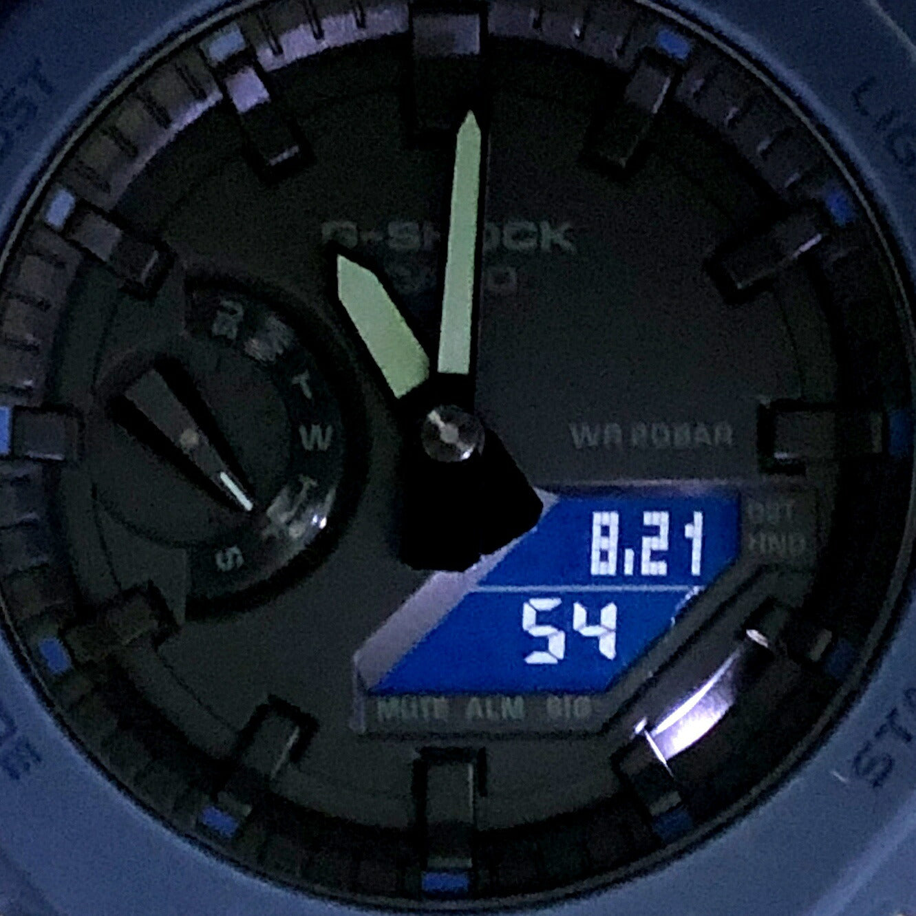 G- SHOCK GA-2100-2A Octagon Casioak Watch Navy Size ONE SIZE
