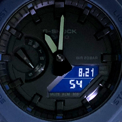 G- SHOCK GA-2100-2A Octagon Casioak Watch Navy Size ONE SIZE