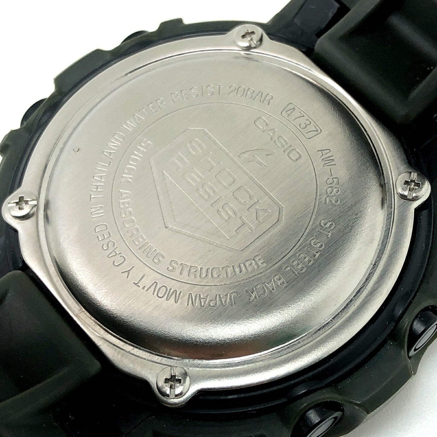 Casio G-SHOCK AW-582-3A Military Ana-Digi Size ONE SIZE