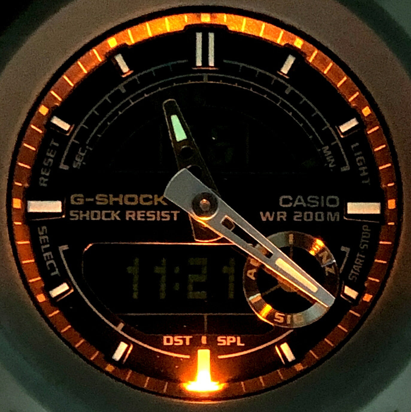 Casio G-SHOCK AW-582-3A Military Ana-Digi Size ONE SIZE