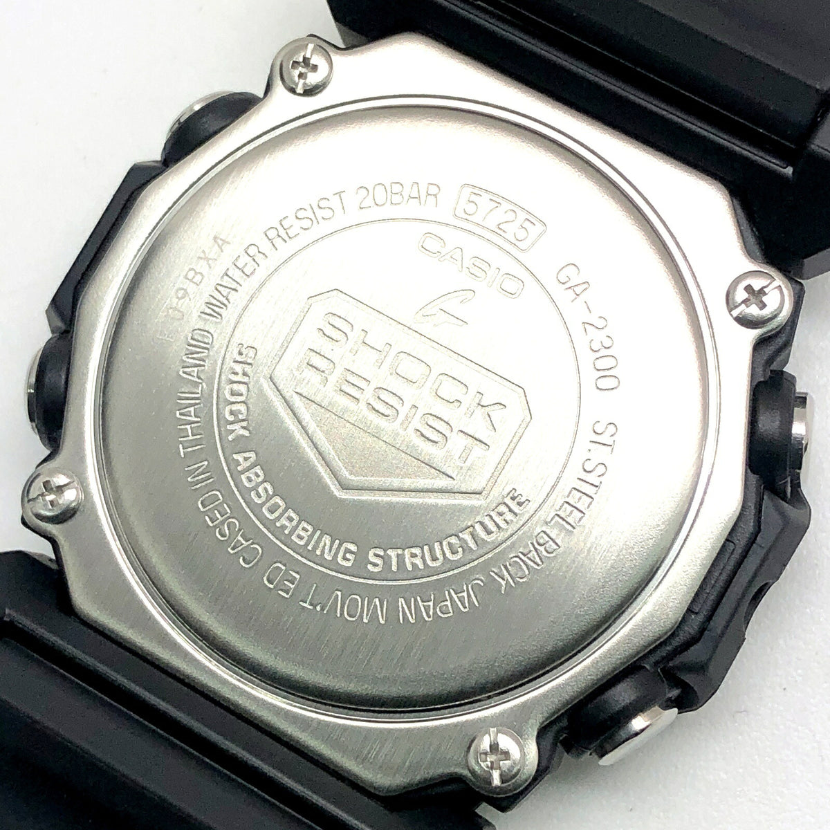 Casio G-SHOCK GA-2300-1A Minimal Watch Black Size ONE SIZE