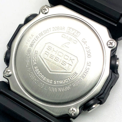 Casio G-SHOCK GA-2300-1A Minimal Watch Black Size ONE SIZE