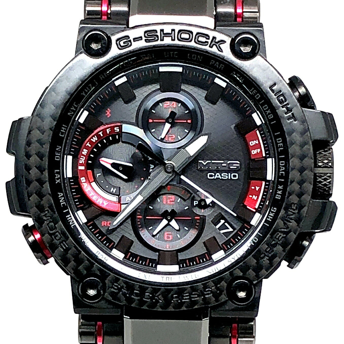Casio G-SHOCK MT-G Carbon Bezel Watch Multi Size ONE SIZE