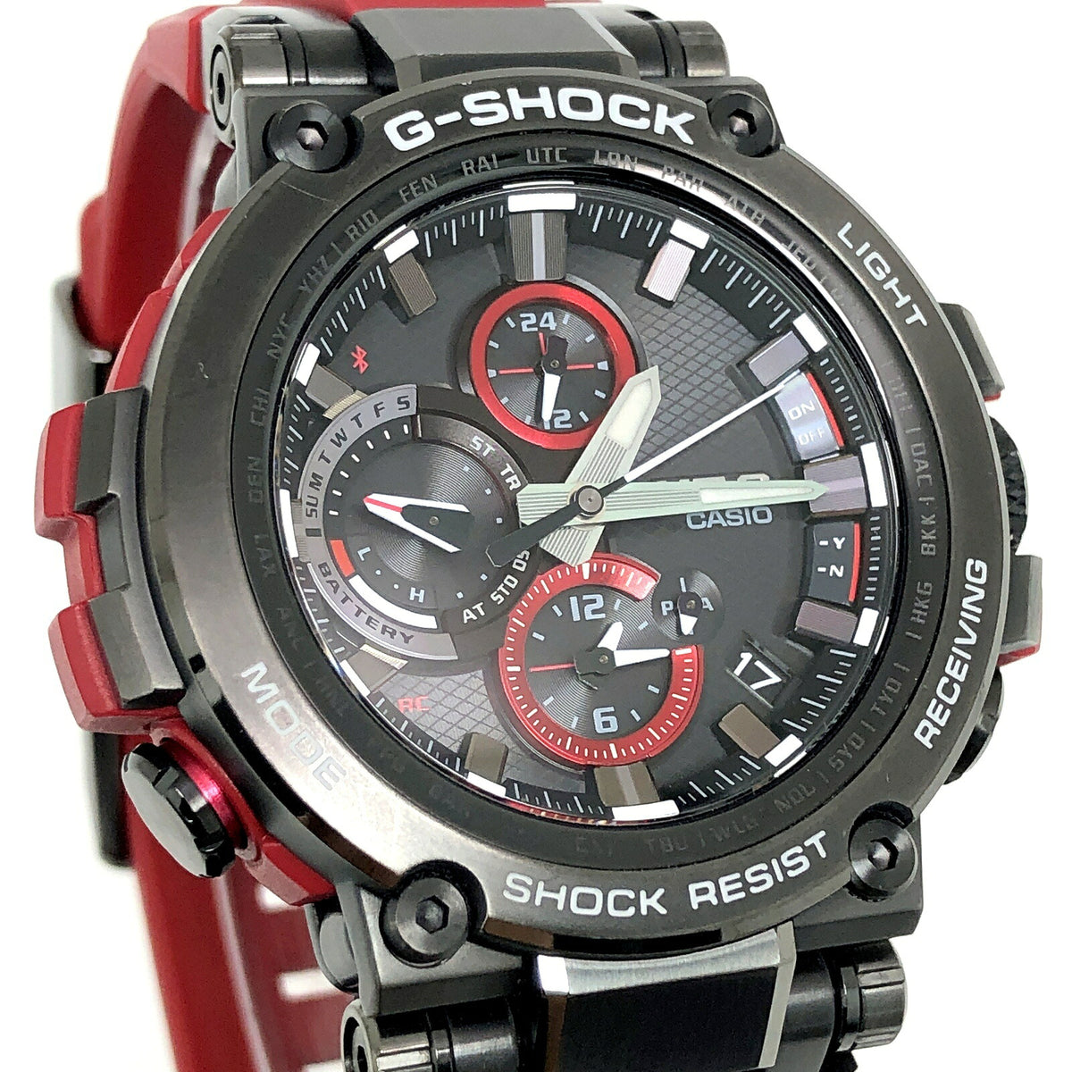Casio G-SHOCK MTG-B1000B-1A4 MT-G Bluetooth Solar Watch