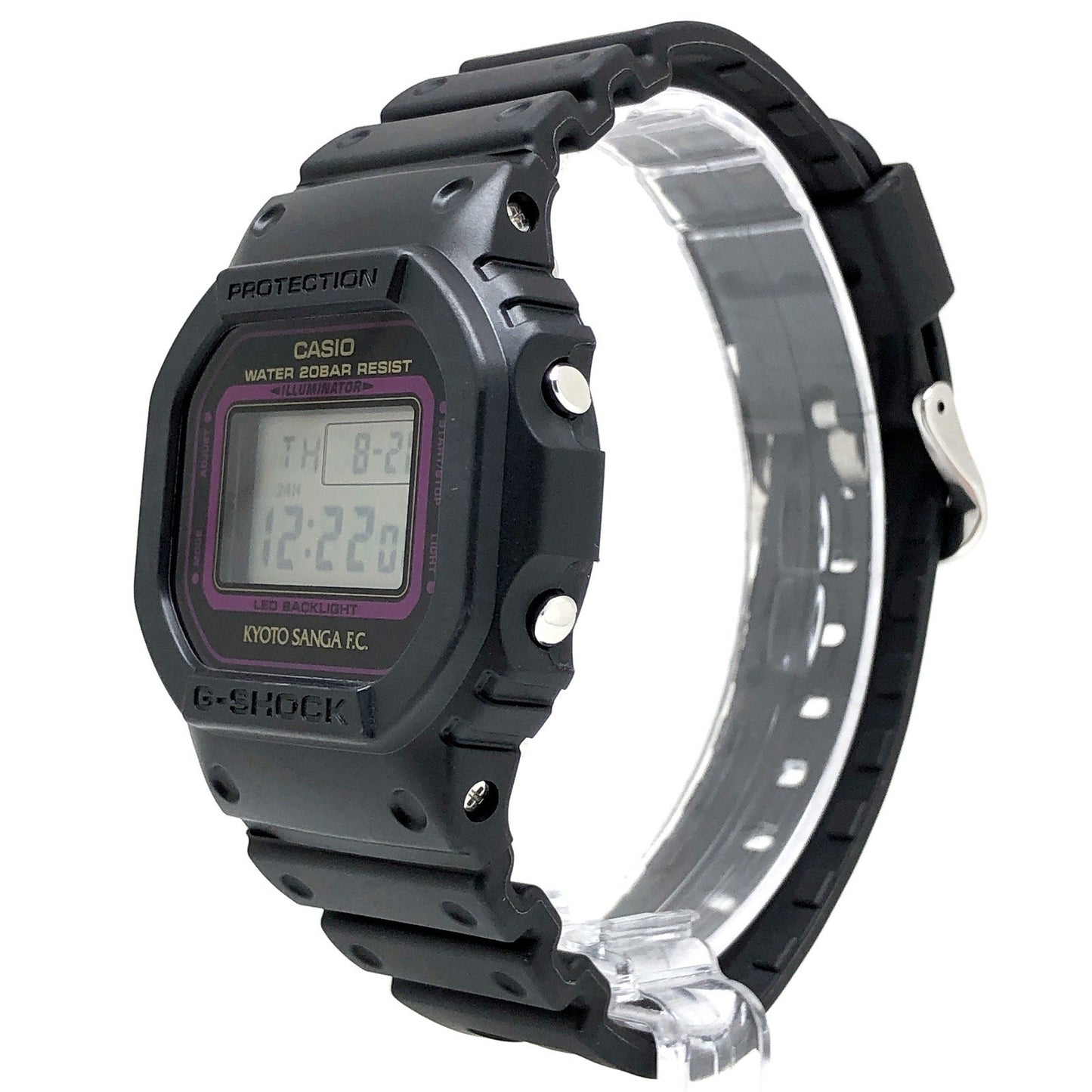 Casio G-SHOCK Kyoto Sanga F.C. Black Watch Size ONE SIZE