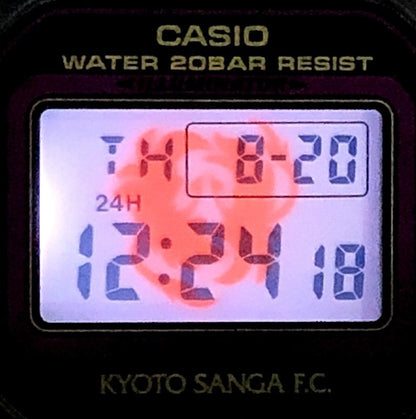 Casio G-SHOCK Kyoto Sanga F.C. Black Watch Size ONE SIZE