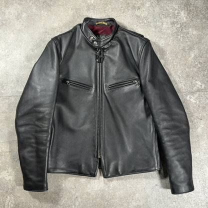 Schott 60s Repro 641XX Single Rider Jacket Black Size 38