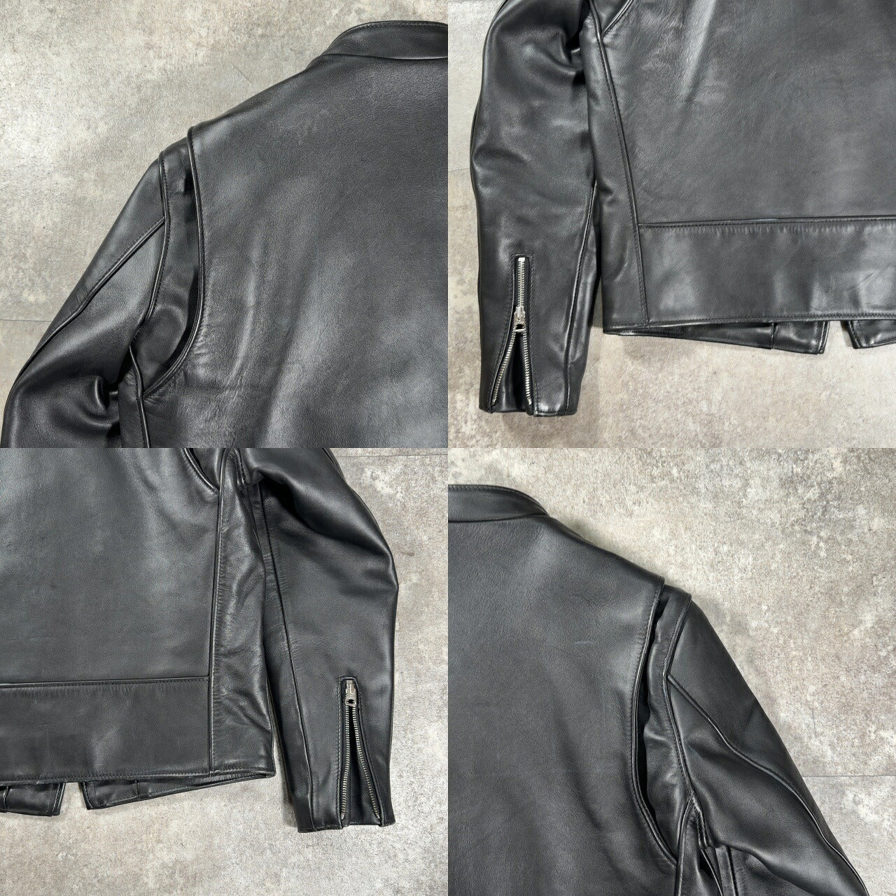 Schott 60s Repro 641XX Single Rider Jacket Black Size 38