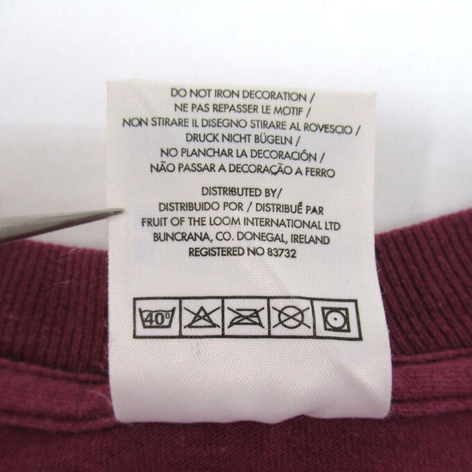 SCREEN STARS 00s Rage Against The T-Shirt Purple Size M